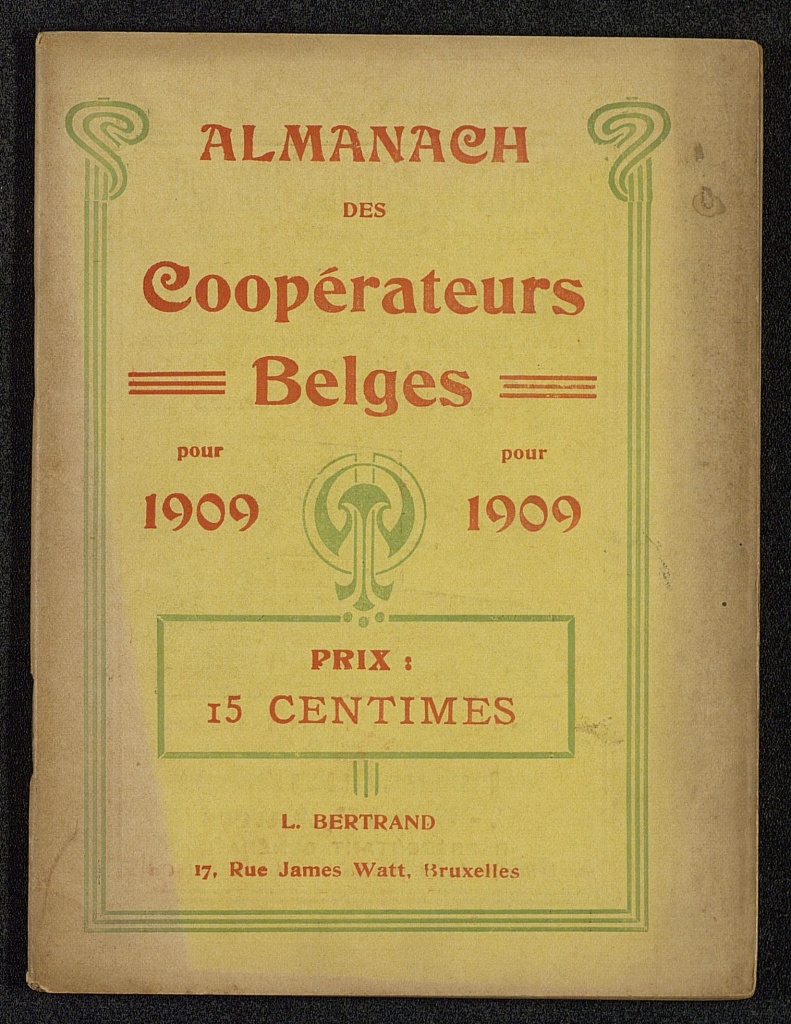 Almanach des Coopérateurs belges pour 1909