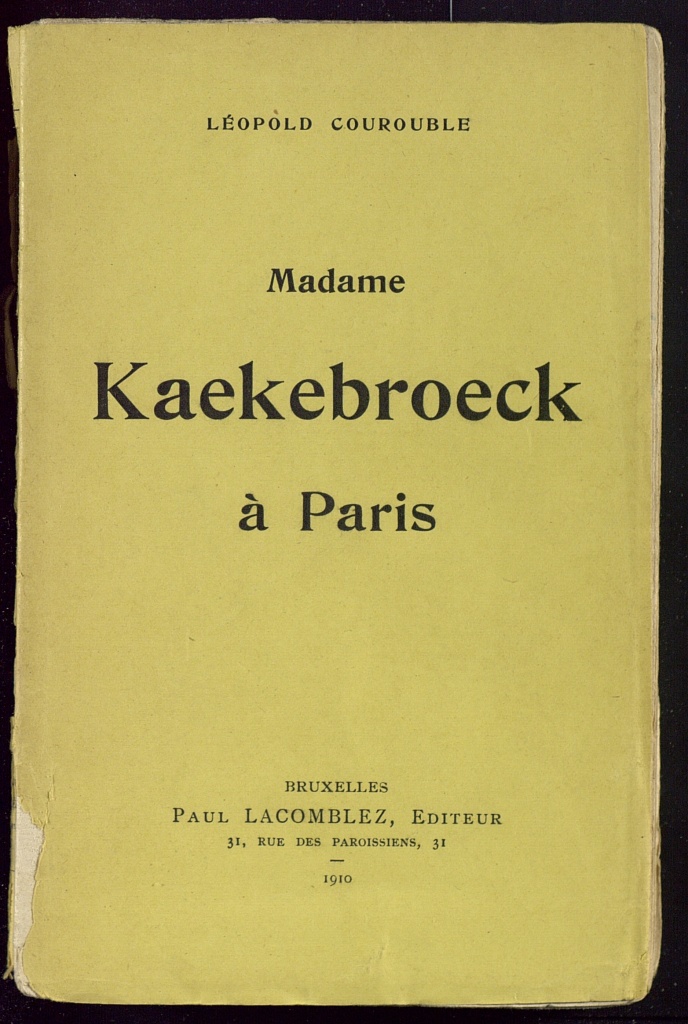 La famille Kaekebroeck à Paris