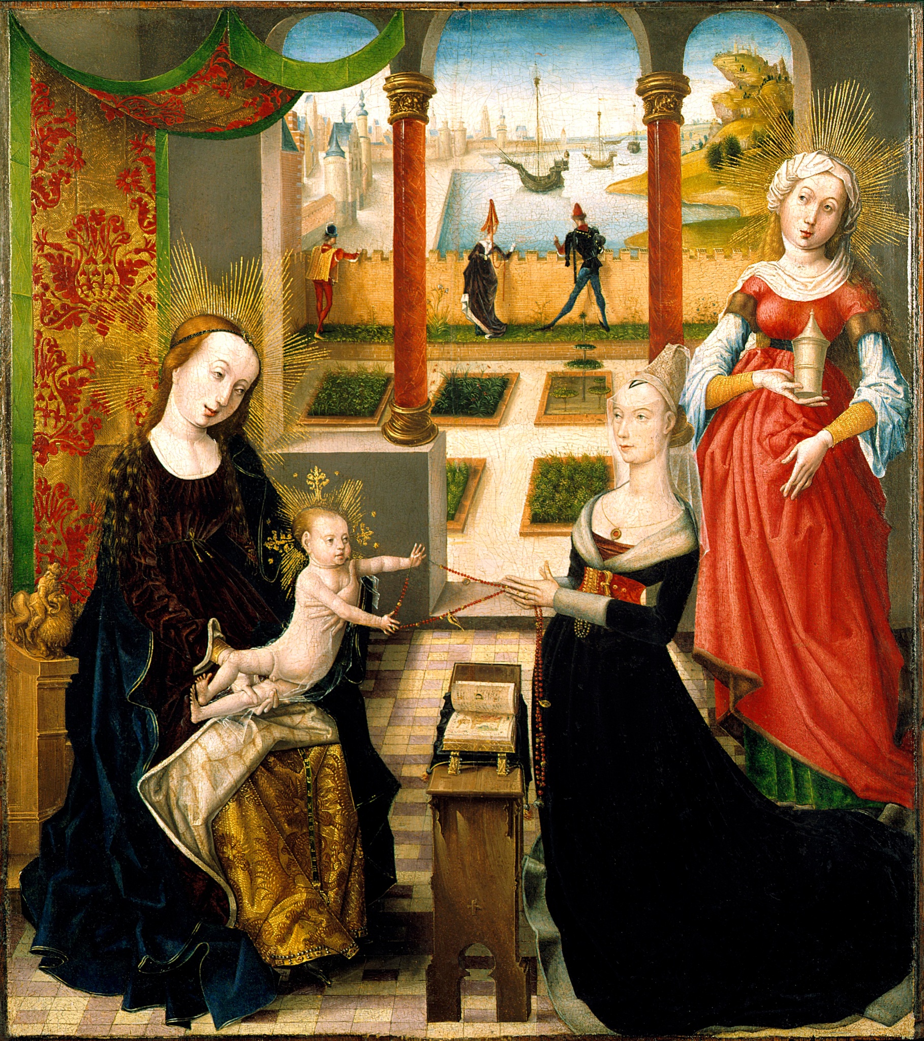 Vierge à la donatrice avec sainte Marie-Madeleine