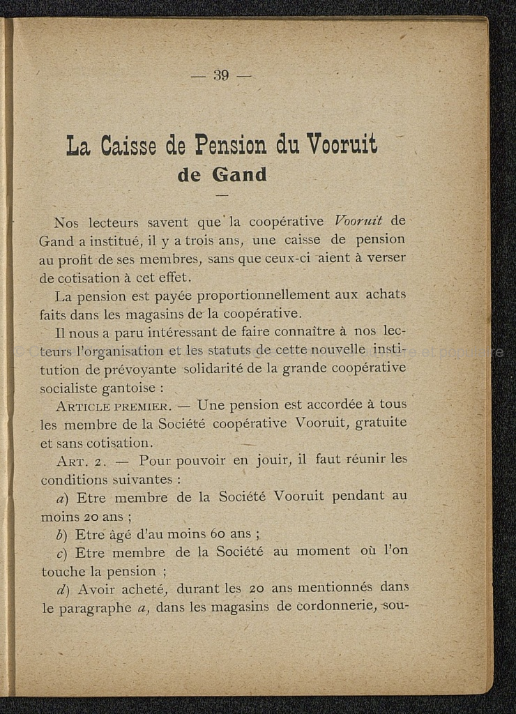 Almanach des coopérateurs belges pour 1901. Dixième année
