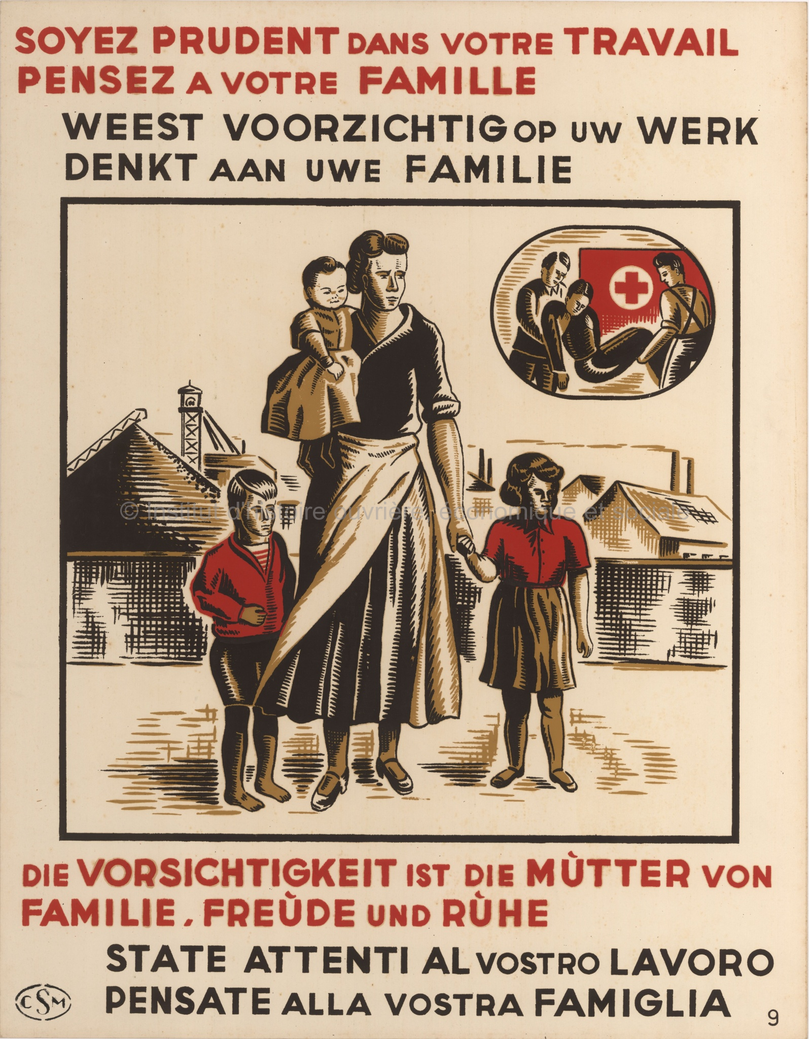 Affiche de sécurité