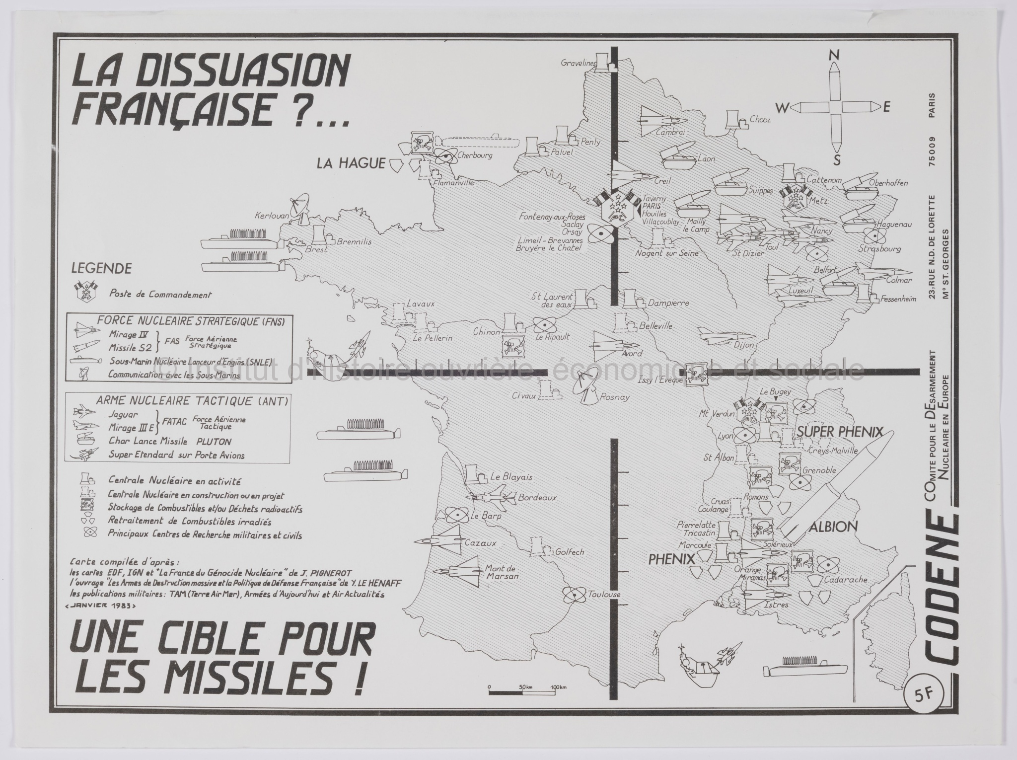 La dissuasion française ? ... une cible pour les missiles !
