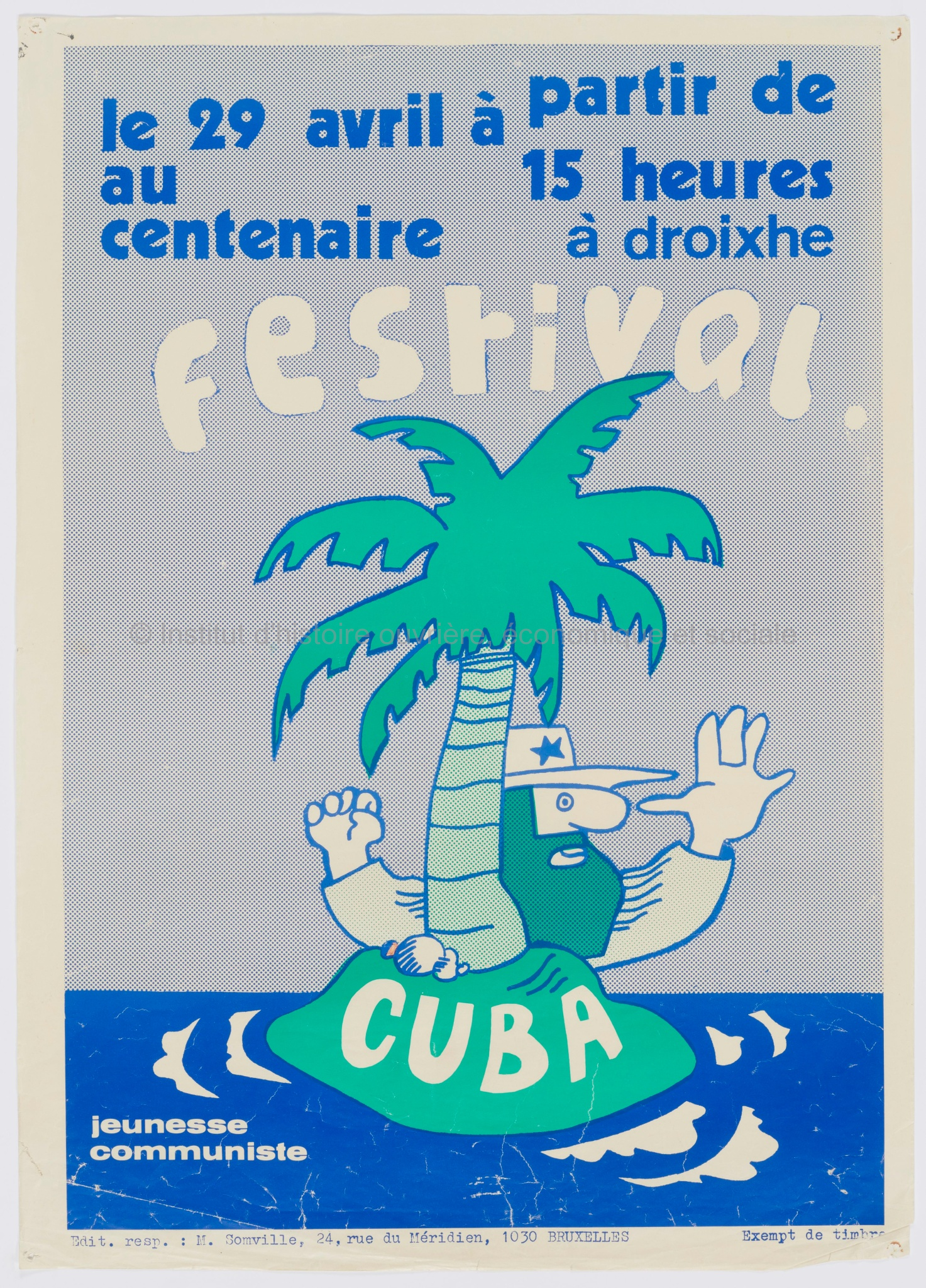 Le 29 avril à partir de 15 heures au Centenaire à Droixhe : Festival Cuba