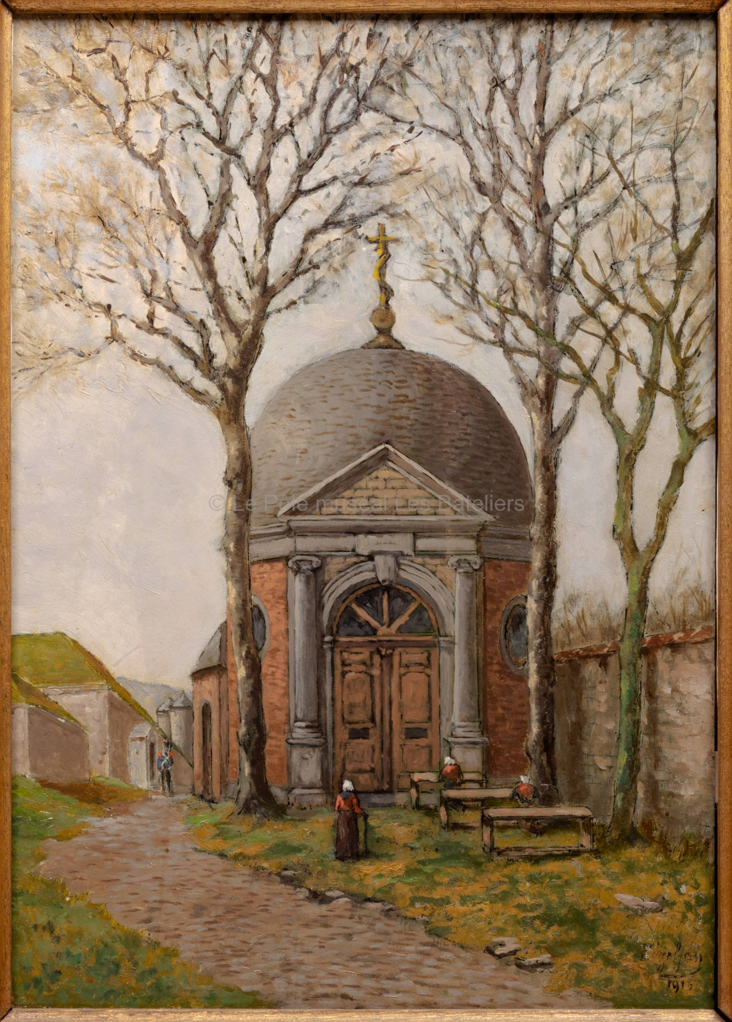 La chapelle notre-Dame du Rempart vers le milieu du XIXe siècle