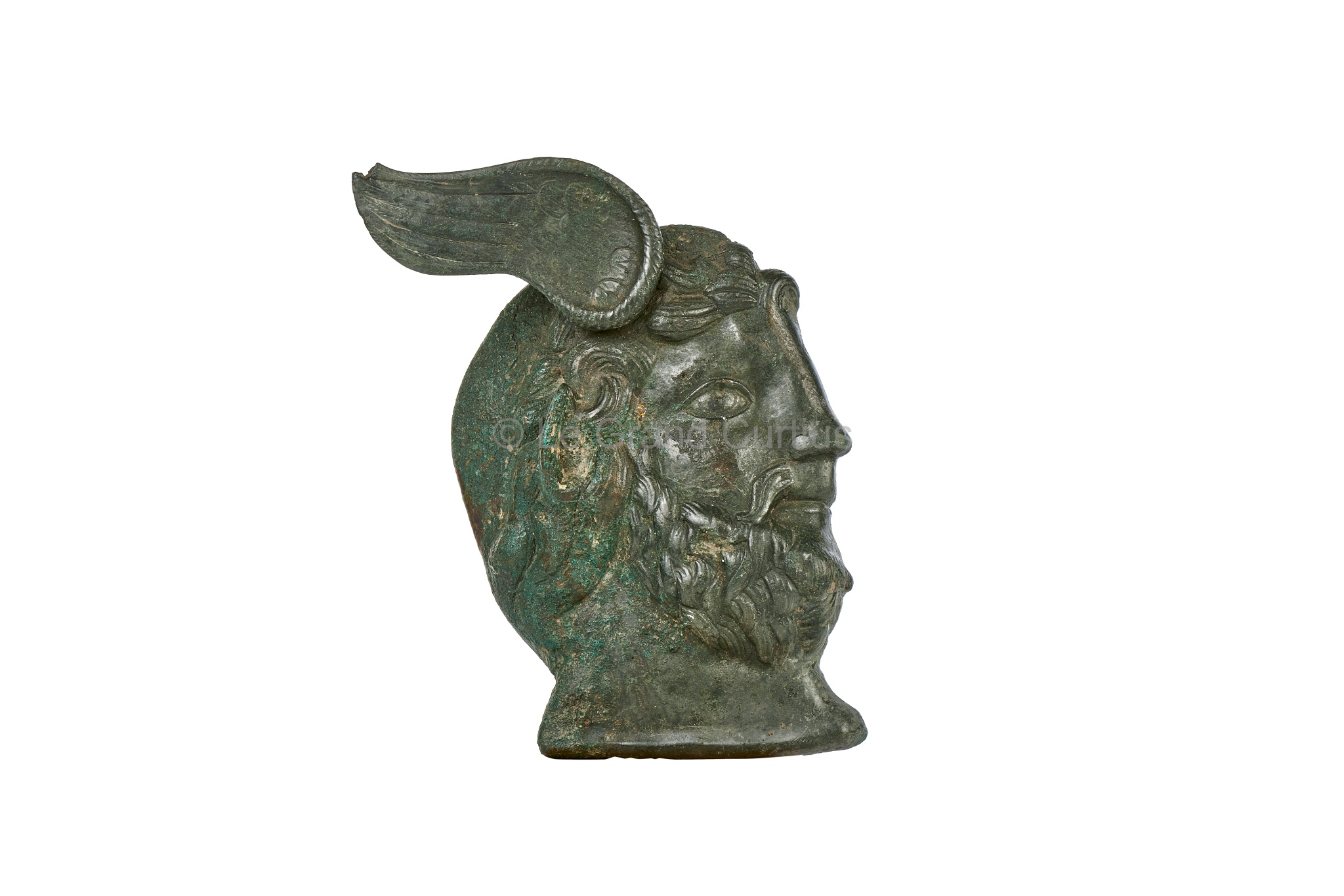 Bronzes mithriaques d'Angleur : Têtes du dieu des vents
