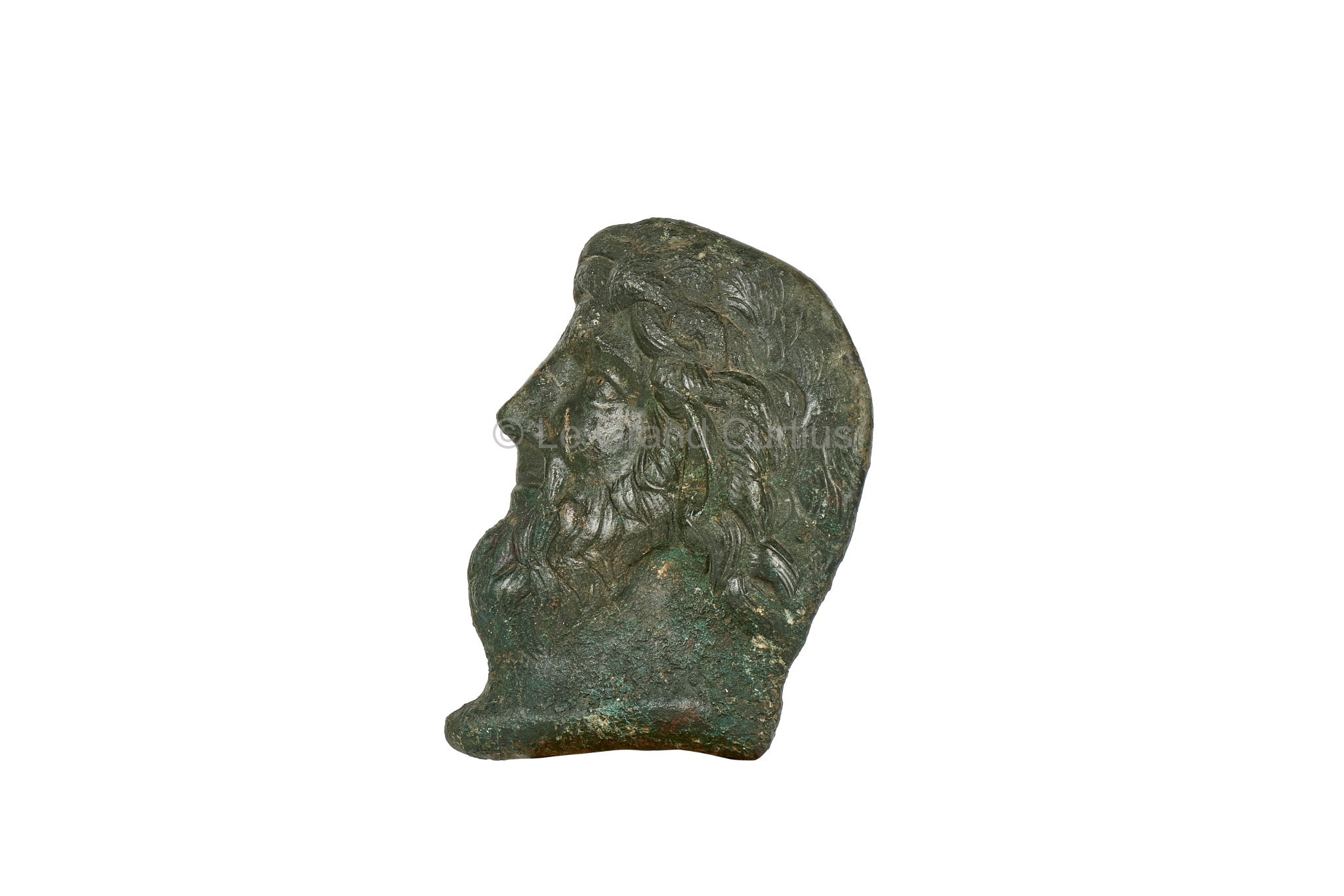 Bronzes mithriaques d'Angleur : Tête du dieu des vents