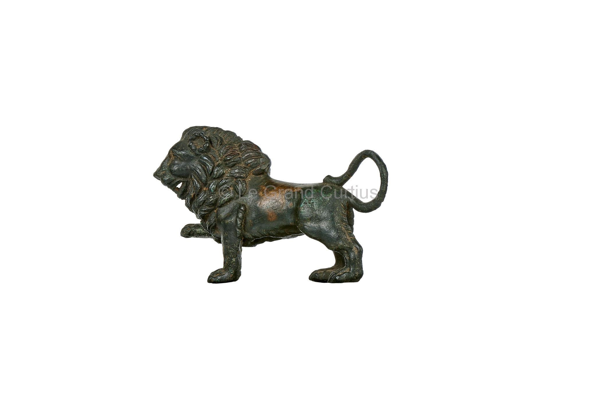 Bronzes mithriaques d'Angleur : Lion sur trois pattes