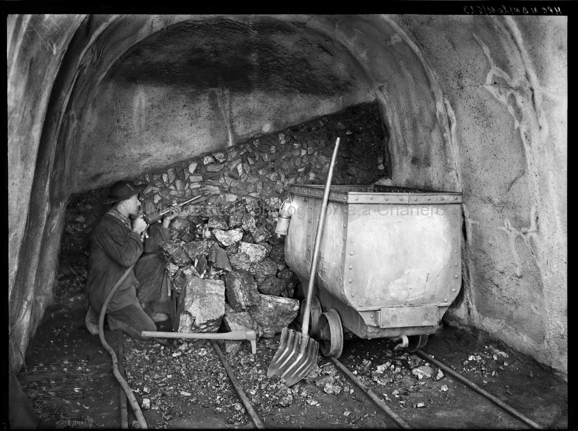 Mineur au travail