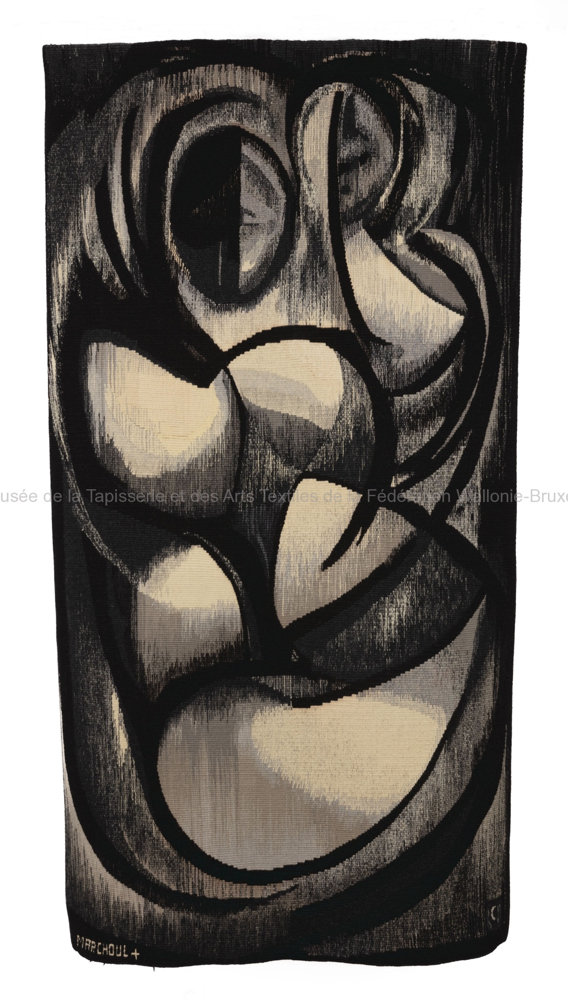 Grande tapisserie grise